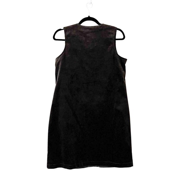 NWT MUD PIE Andi Corduroy Vest Mini Dress Olive Brown Medium - Picture 3 of 4